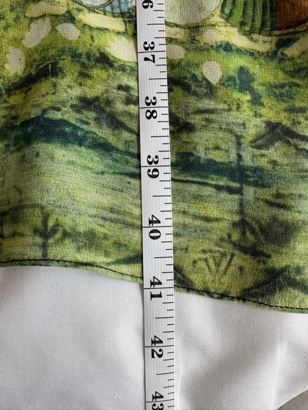 Figue Lupita Silk Dress in Mystic Dancer Green - Picture 13 of 13